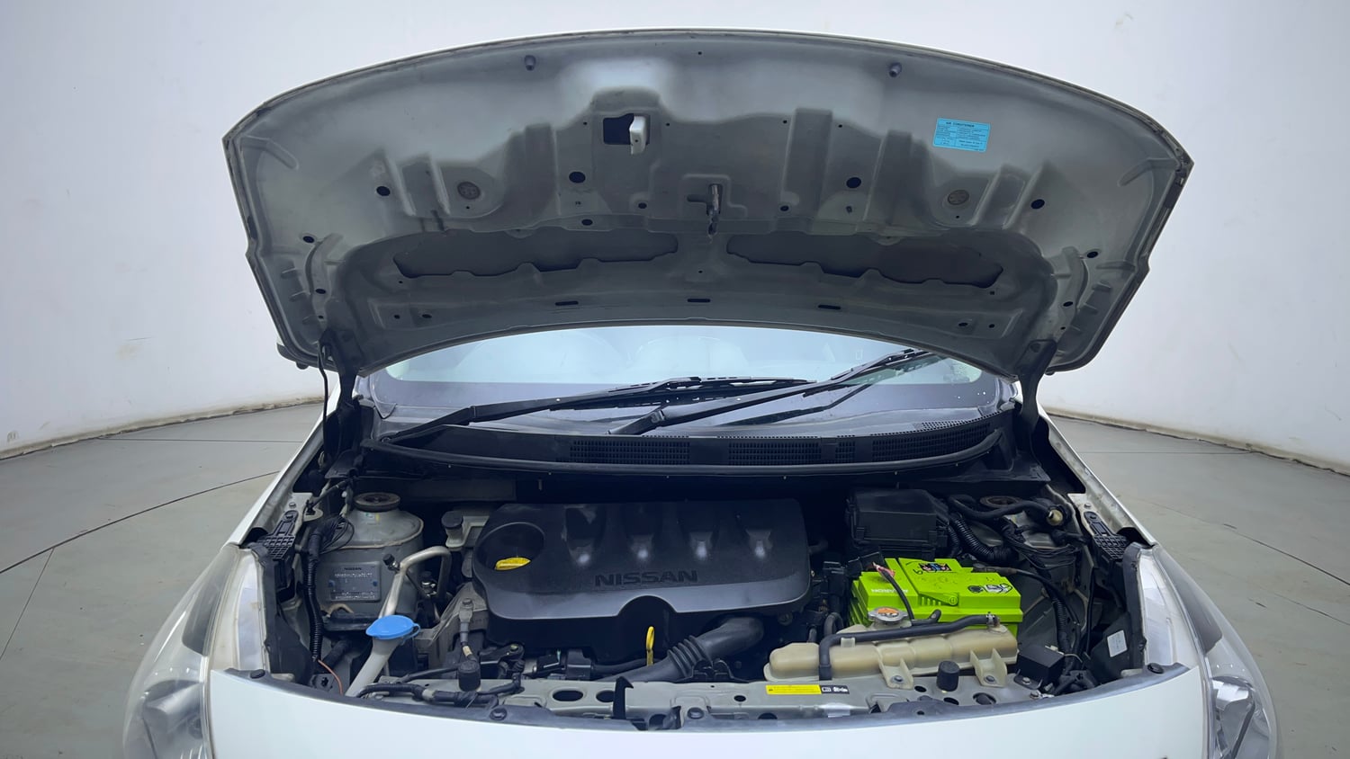 Used 2018 Nissan Sunny XL D Diesel Manual engine ENGINE & BONNET OPEN FRONT VIEW