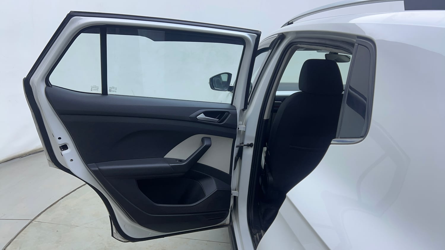 Used 2022 Volkswagen Taigun GT Plus 1.5 TSI DSG Petrol Automatic interior LEFT REAR DOOR OPEN VIEW