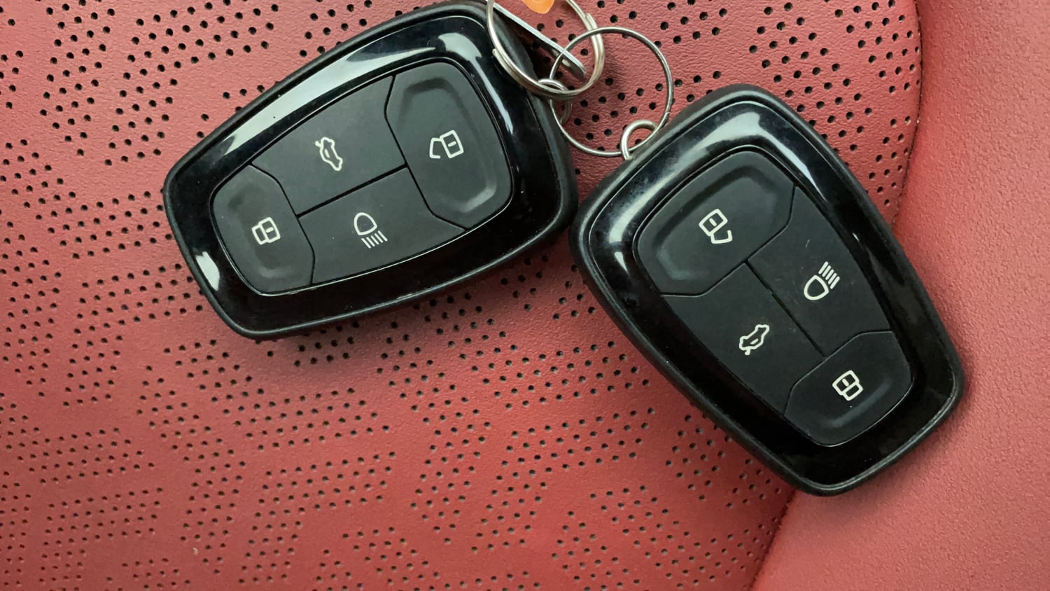 Used 2023 Tata Nexon XZA Plus LUXS Red Dark Edition Petrol Automatic extra CAR KEY VIEW