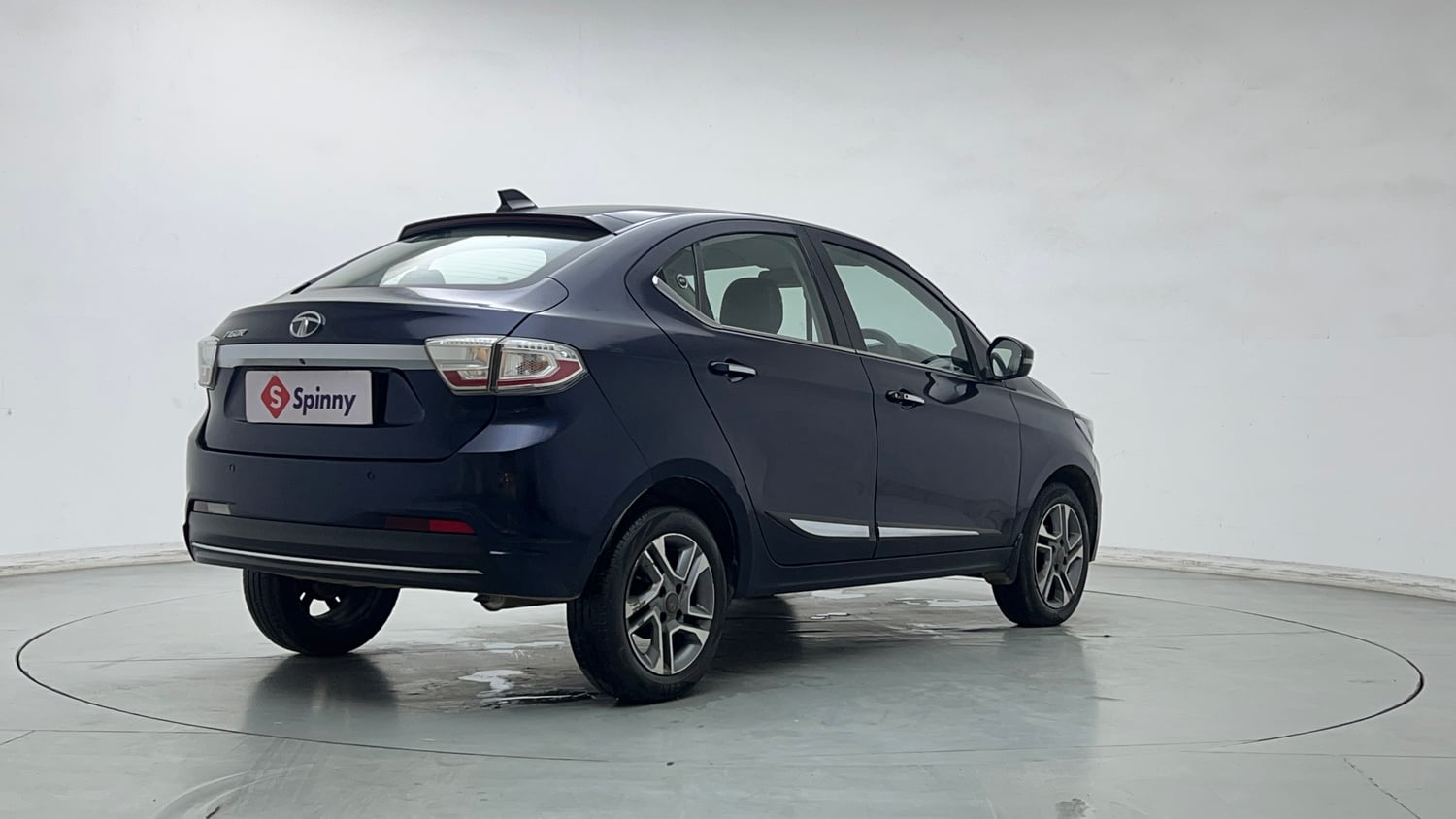 Used 2023 Tata Tigor XZA Plus Petrol Automatic exterior RIGHT REAR CORNER VIEW