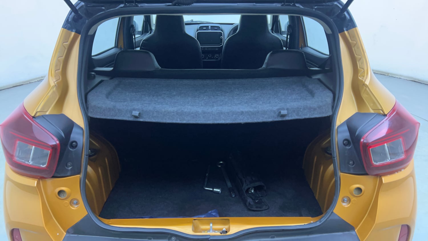 Used 2023 Renault Kwid CLIMBER AMT Petrol Automatic interior DICKY INSIDE VIEW