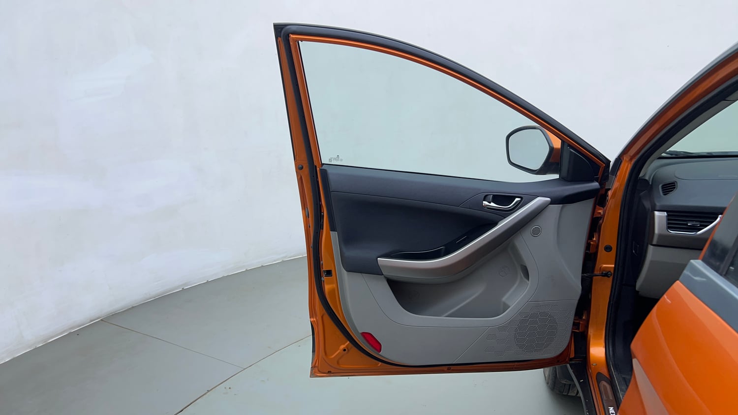 Used 2019 Tata Nexon XZA Plus Diesel Dual Tone Diesel Automatic interior LEFT FRONT DOOR OPEN VIEW