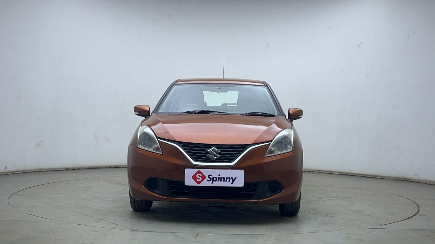 Used 2017 Maruti Suzuki Baleno Delta 1.2 Petrol Manual exterior FRONT VIEW