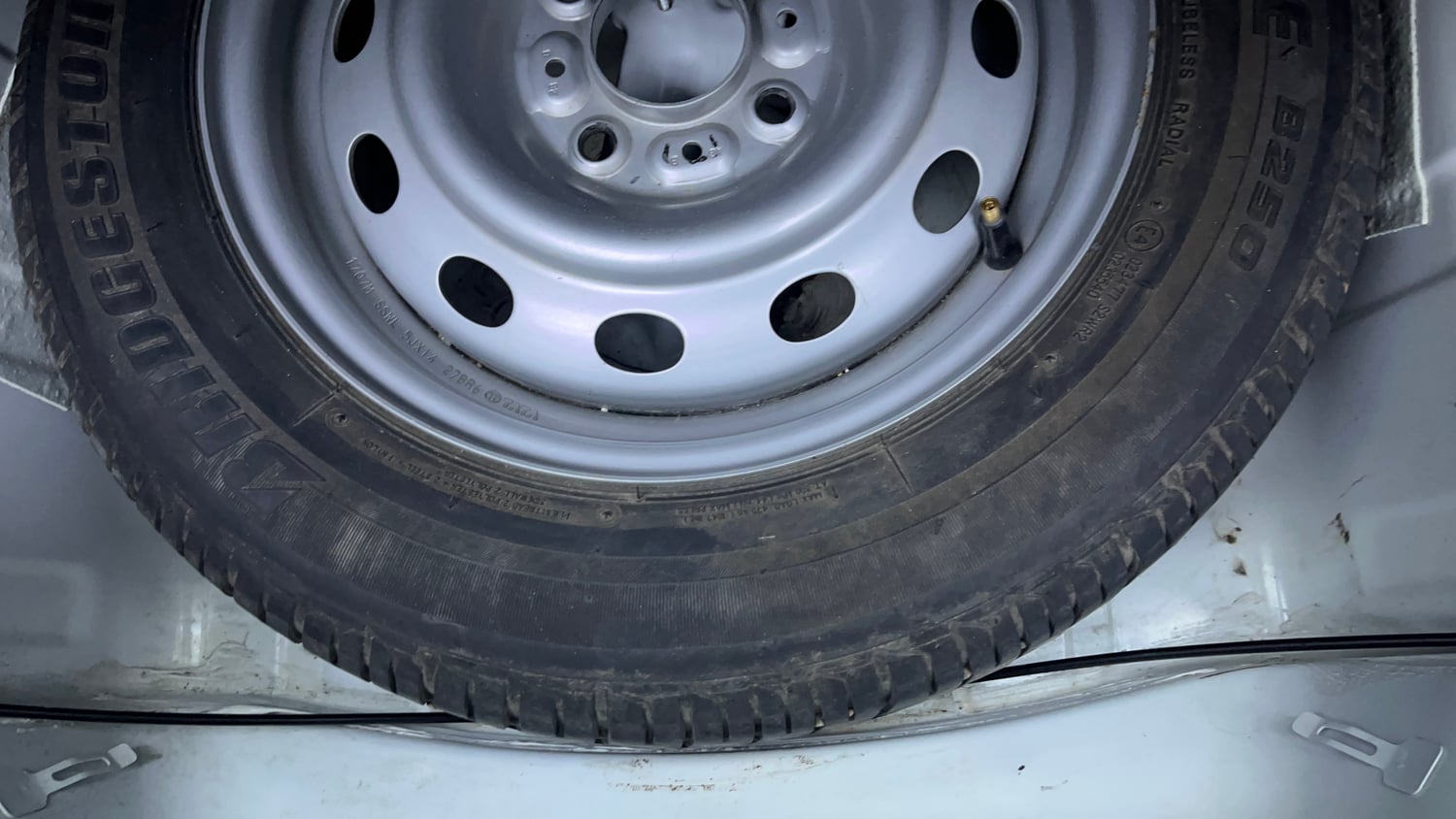 Used 2018 Tata Tiago Revotron XZ Petrol Manual tyres SPARE TYRE VIEW