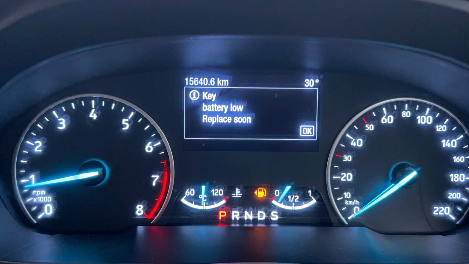Used 2021 Ford EcoSport Titanium Plus 1.5L Ti-VCT AT Petrol Automatic interior CLUSTERMETER VIEW