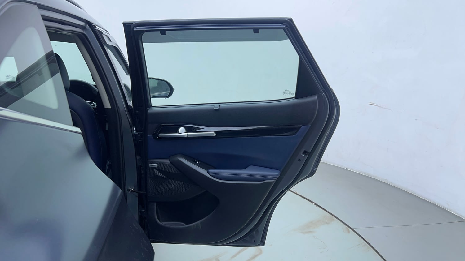 Used 2022 Kia Seltos X Line 1.5 Diesel AT Diesel Automatic interior RIGHT REAR DOOR OPEN VIEW