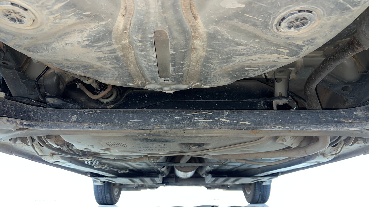 Used 2023 Maruti Suzuki Swift ZXi Petrol Manual extra REAR UNDERBODY VIEW (TAKEN FROM REAR)