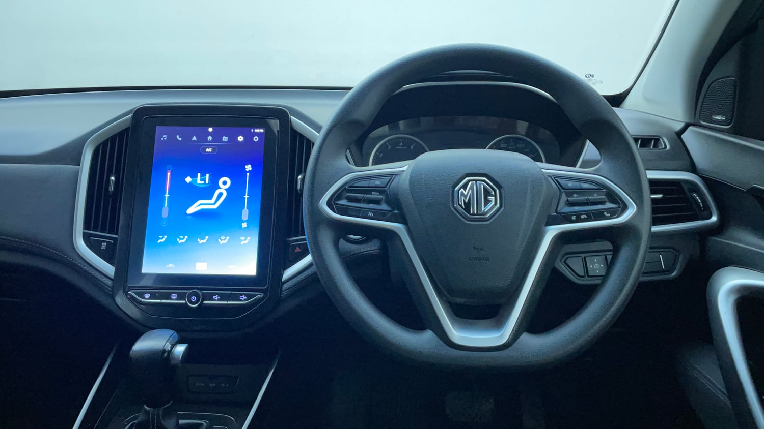 Used 2021 MG Motors Hector Shine 1.5 Petrol Turbo CVT Petrol Automatic interior STEERING VIEW