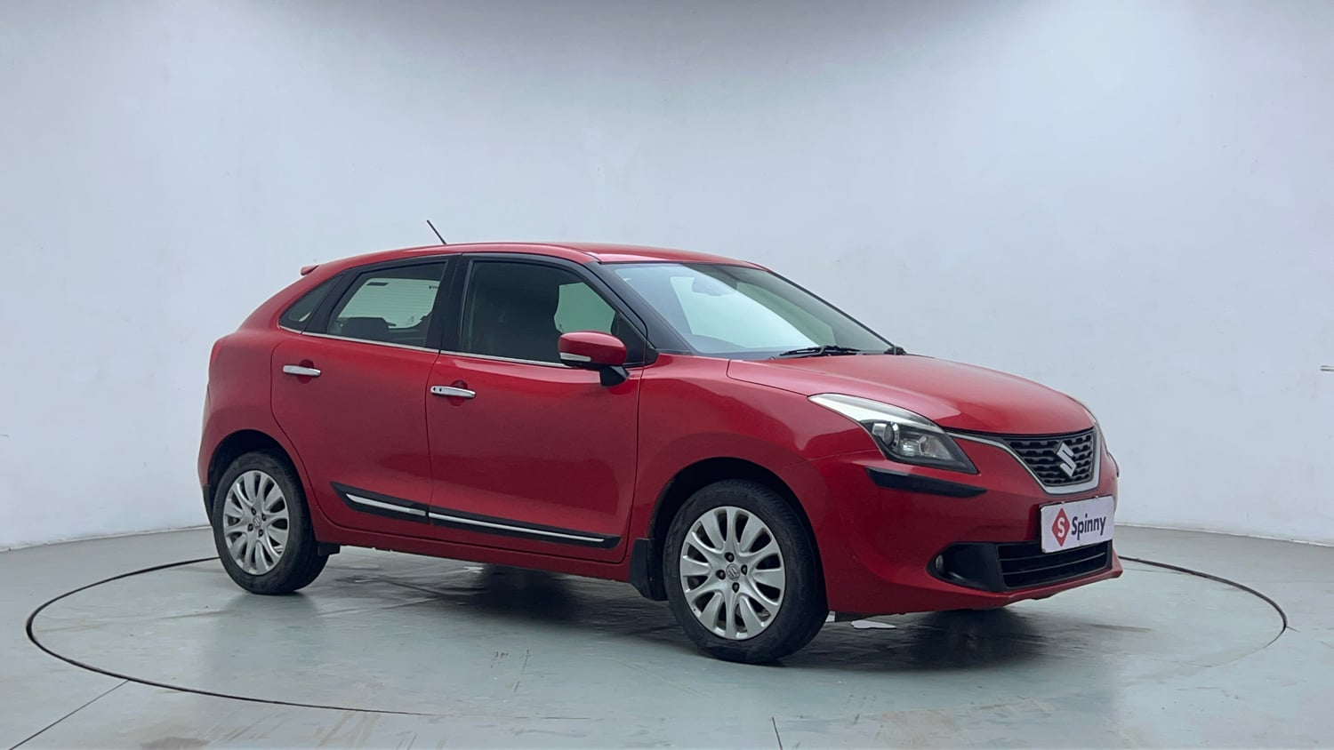 Used 2016 Maruti Suzuki Baleno Alpha 1.2 Petrol Manual exterior RIGHT FRONT CORNER VIEW