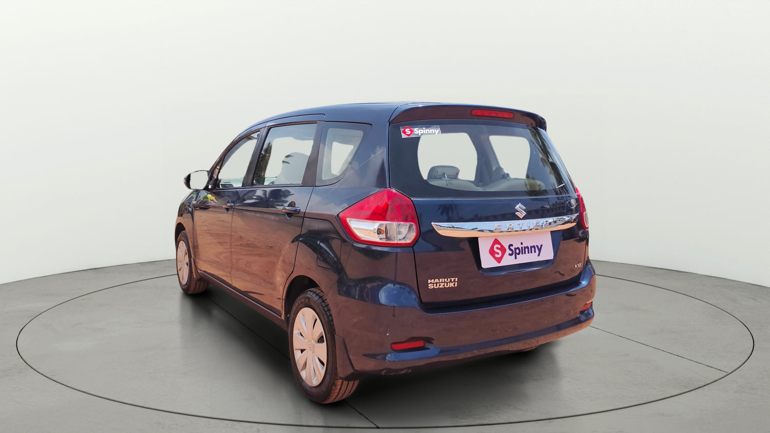 Used 2016 Maruti Suzuki Ertiga VXI Petrol Manual exterior LEFT REAR CORNER VIEW
