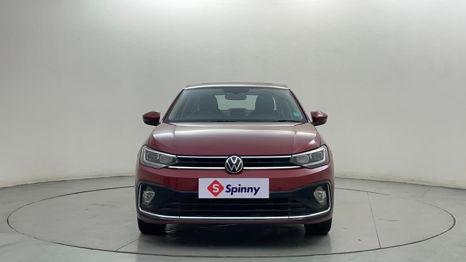 Used 2022 Volkswagen Virtus Topline 1.0 TSI MT Petrol Manual exterior FRONT VIEW
