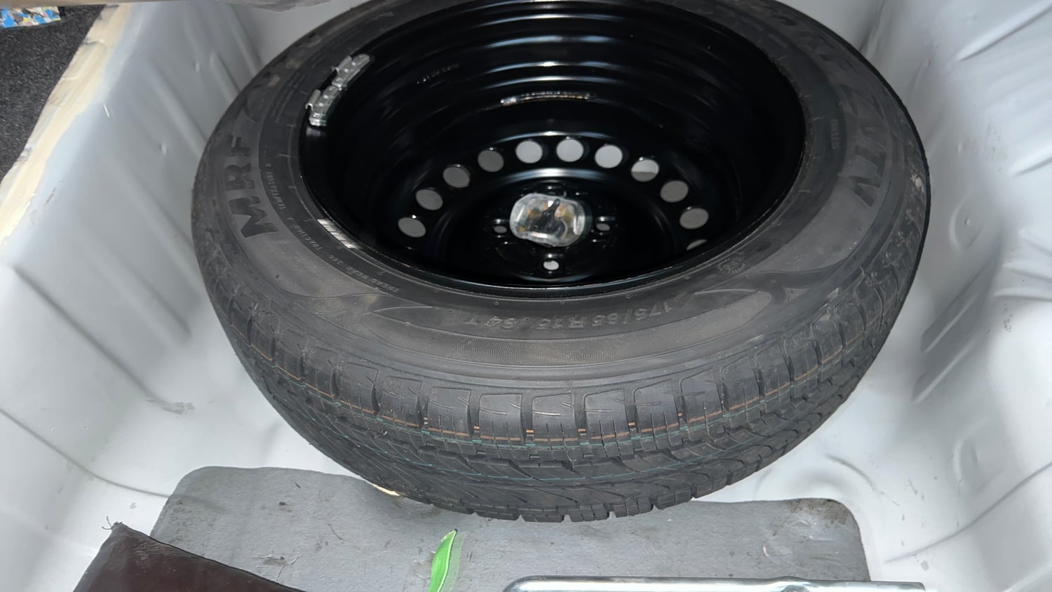Used 2022 Honda City ZX CVT Petrol Petrol Automatic tyres SPARE TYRE VIEW