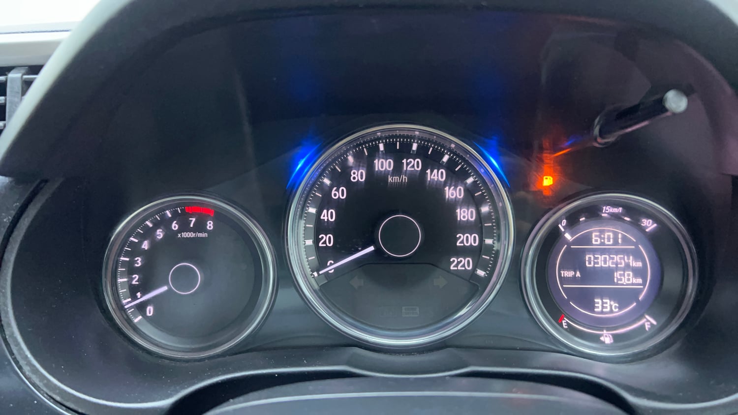 Used 2017 Honda City V Petrol Petrol Manual interior CLUSTERMETER VIEW