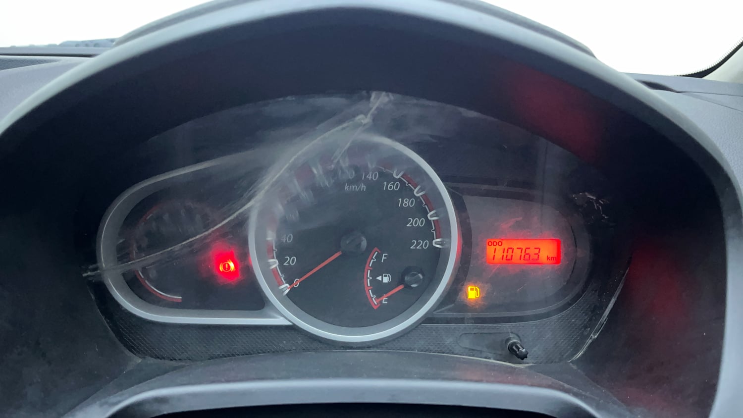 Used 2012 Ford Figo Duratorq Diesel ZXI 1.4 Diesel Manual interior CLUSTERMETER VIEW