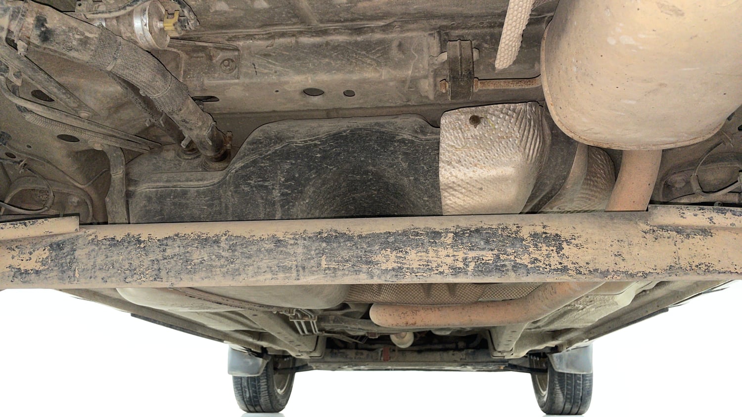 Used 2013 Ford EcoSport Titanium 1.5 Ti-VCT Petrol Manual extra REAR UNDERBODY VIEW (TAKEN FROM REAR)