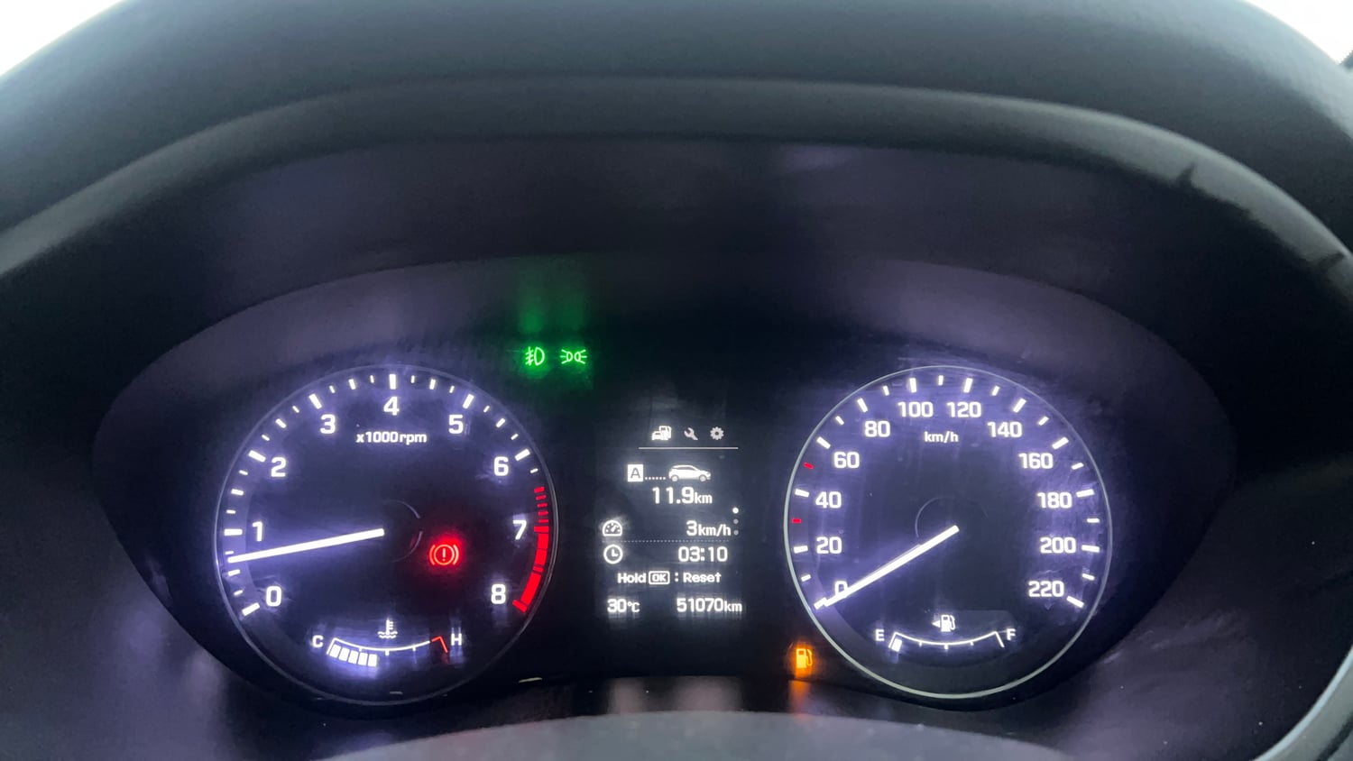 Used 2016 Hyundai i20 Active 1.2 SX Petrol Manual interior CLUSTERMETER VIEW
