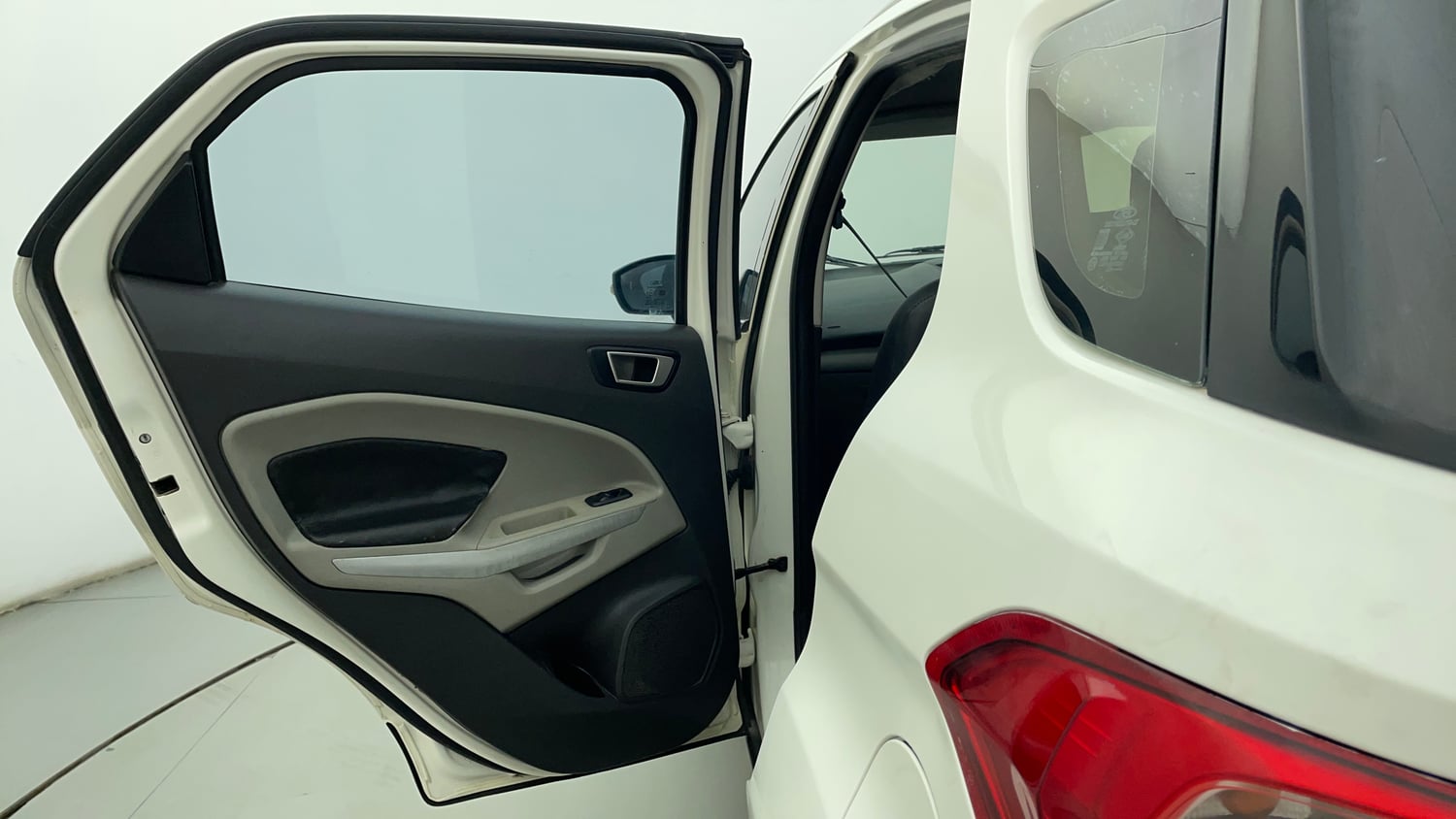 Used 2017 Ford EcoSport Titanium 1.5L TDCi Diesel Manual interior LEFT REAR DOOR OPEN VIEW