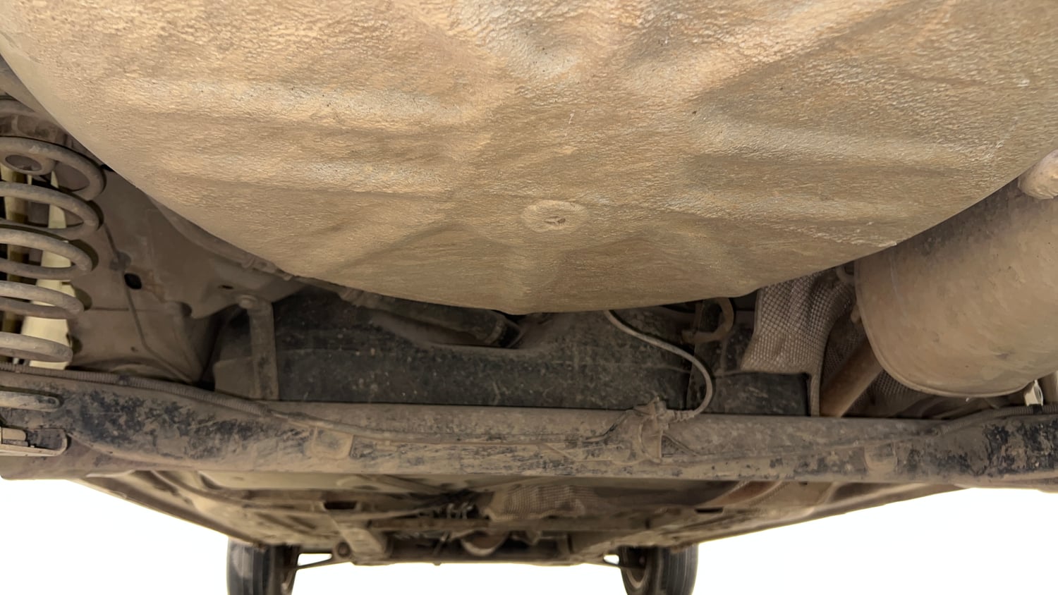 Used 2013 Ford Figo Duratec Petrol Titanium 1.2 Petrol Manual extra REAR UNDERBODY VIEW (TAKEN FROM REAR)