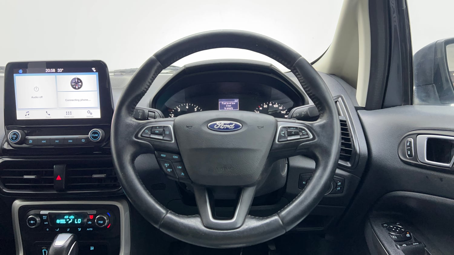 Used 2018 Ford EcoSport Titanium + 1.5L Ti-VCT AT Petrol Automatic interior STEERING VIEW