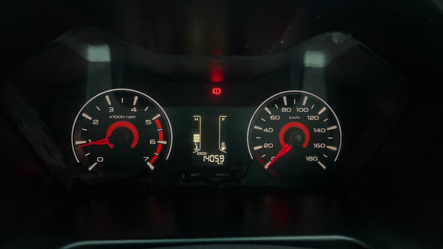 Used 2017 Mahindra KUV100 K6 6 STR Petrol Manual interior CLUSTERMETER VIEW