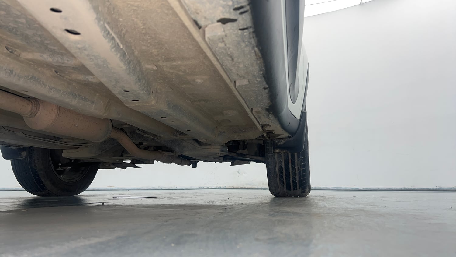 Used 2021 Tata Nexon XZ Plus Petrol Manual extra REAR RIGHT UNDERBODY VIEW