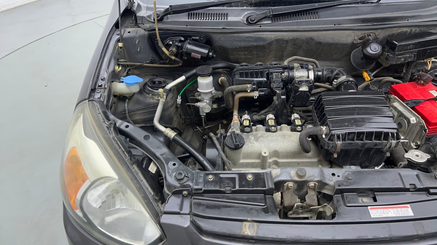 Used 2016 Maruti Suzuki Alto 800 LXi Petrol Manual engine ENGINE RIGHT SIDE VIEW