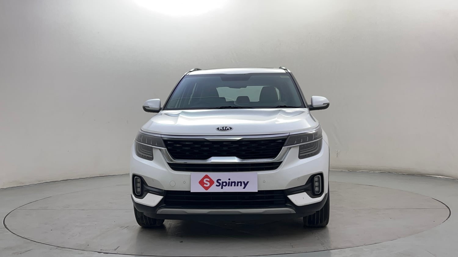 Used 2019 Kia Seltos HTX Plus AT 1.5 Diesel Diesel Automatic exterior FRONT VIEW