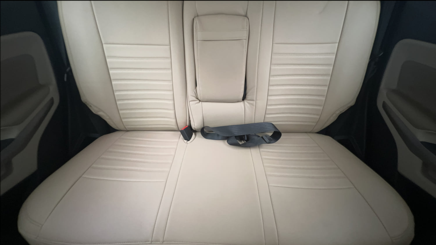 Used 2021 Ford EcoSport Titanium Plus 1.5L Ti-VCT AT Petrol Automatic interior REAR SEAT CONDITION VIEW