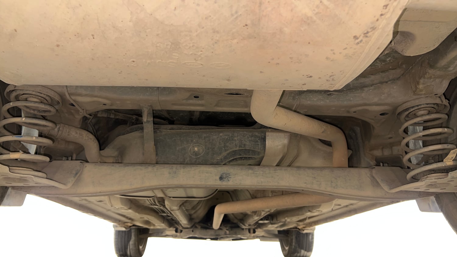 Used 2021 Hyundai Creta SX (O) 1.5 Diesel Automatic Diesel Automatic extra REAR UNDERBODY VIEW (TAKEN FROM REAR)