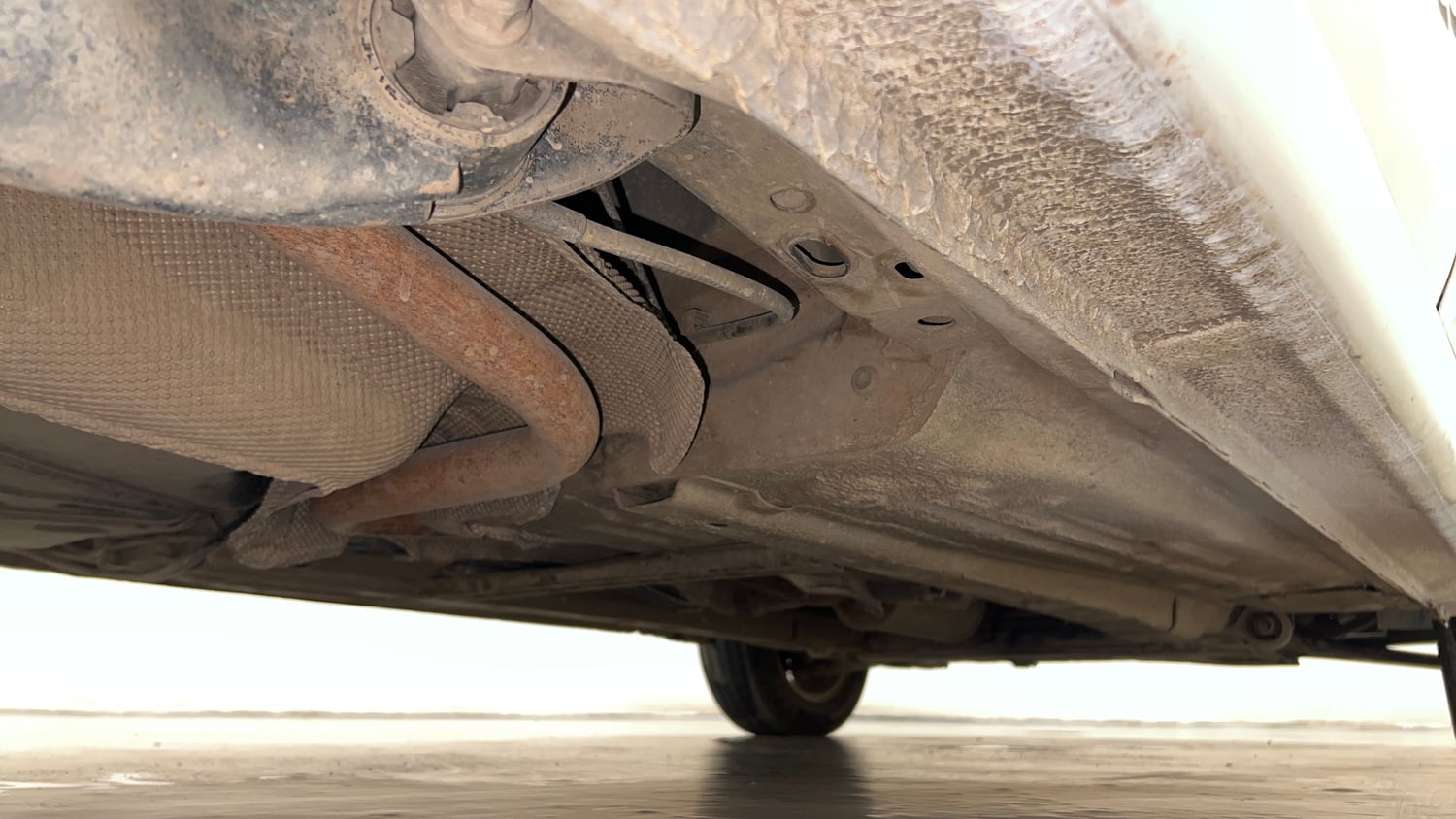 Used 2013 Ford Figo Duratec Petrol Titanium 1.2 Petrol Manual extra REAR RIGHT UNDERBODY VIEW