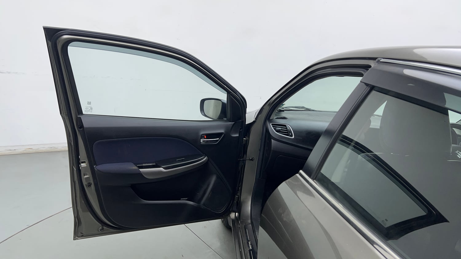 Used 2020 Maruti Suzuki Baleno Delta Petrol Manual interior LEFT FRONT DOOR OPEN VIEW