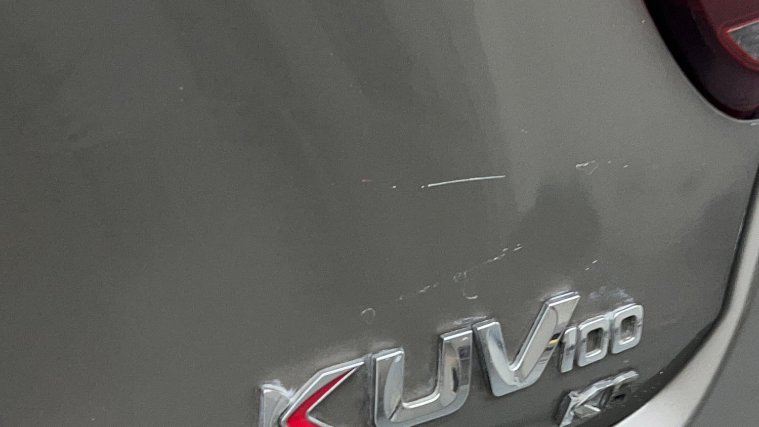 Used 2017 Mahindra KUV100 K6 6 STR Petrol Manual dents MINOR SCRATCH