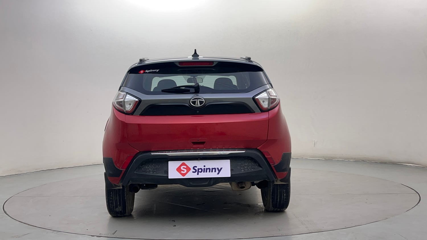 Used 2019 Tata Nexon XZA Plus Petrol Dual Tone Petrol Automatic exterior BACK VIEW