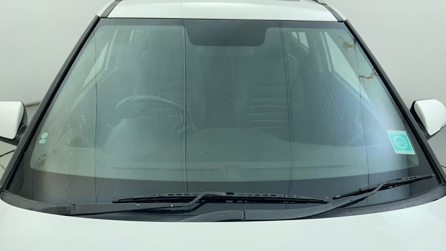Used 2018 Hyundai Creta SX 1.6 AT Petrol Petrol Automatic exterior FRONT WINDSHIELD VIEW