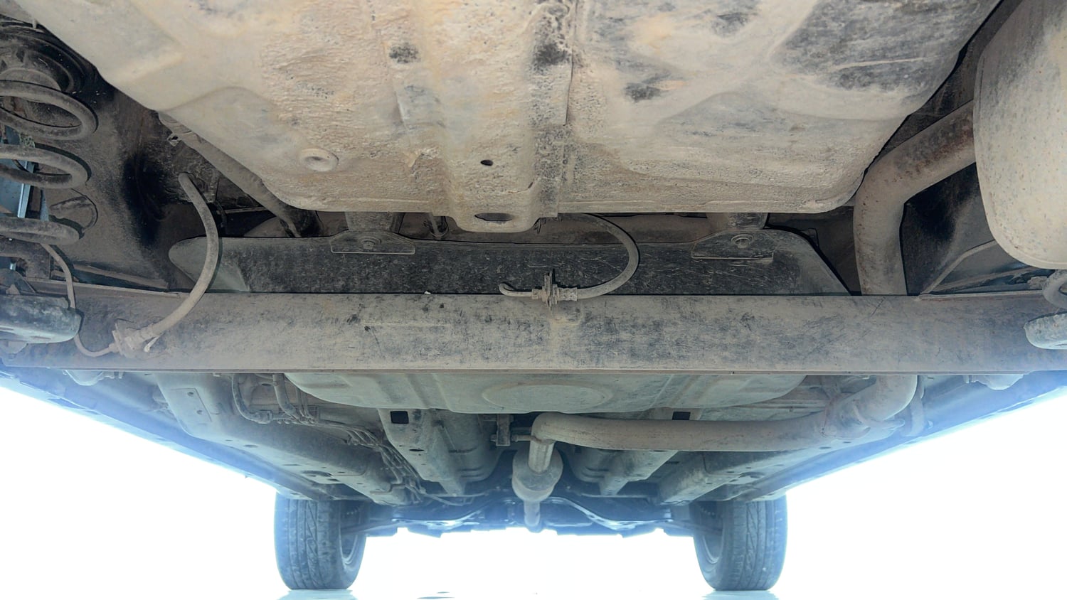 Used 2022 Tata Nexon XZA Plus (O) Petrol Automatic extra REAR UNDERBODY VIEW (TAKEN FROM REAR)