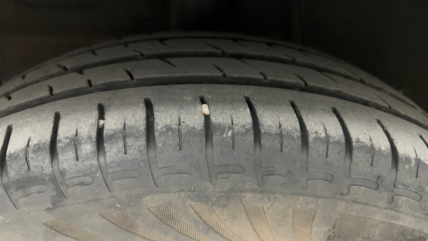 Used 2024 Hyundai Exter S 1.2 MT Petrol Manual tyres RIGHT REAR TYRE TREAD VIEW