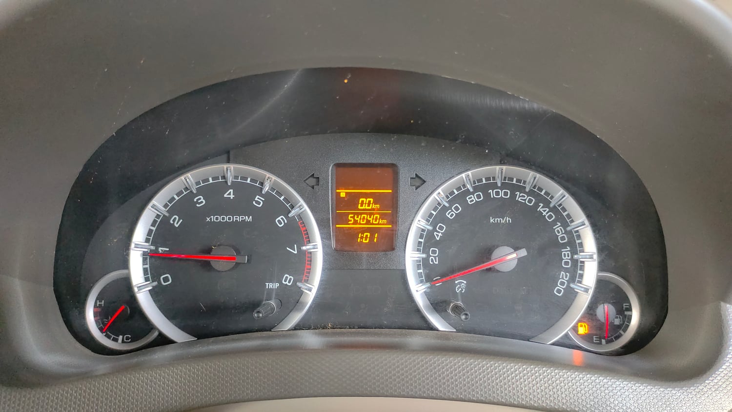 Used 2016 Maruti Suzuki Ertiga VXI Petrol Manual interior CLUSTERMETER VIEW