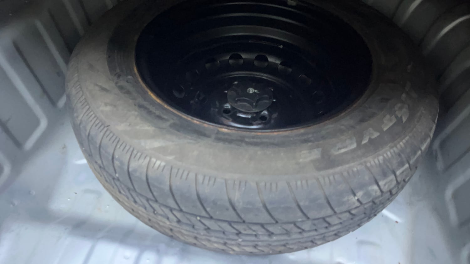 Used 2018 Nissan Sunny XL D Diesel Manual tyres SPARE TYRE VIEW