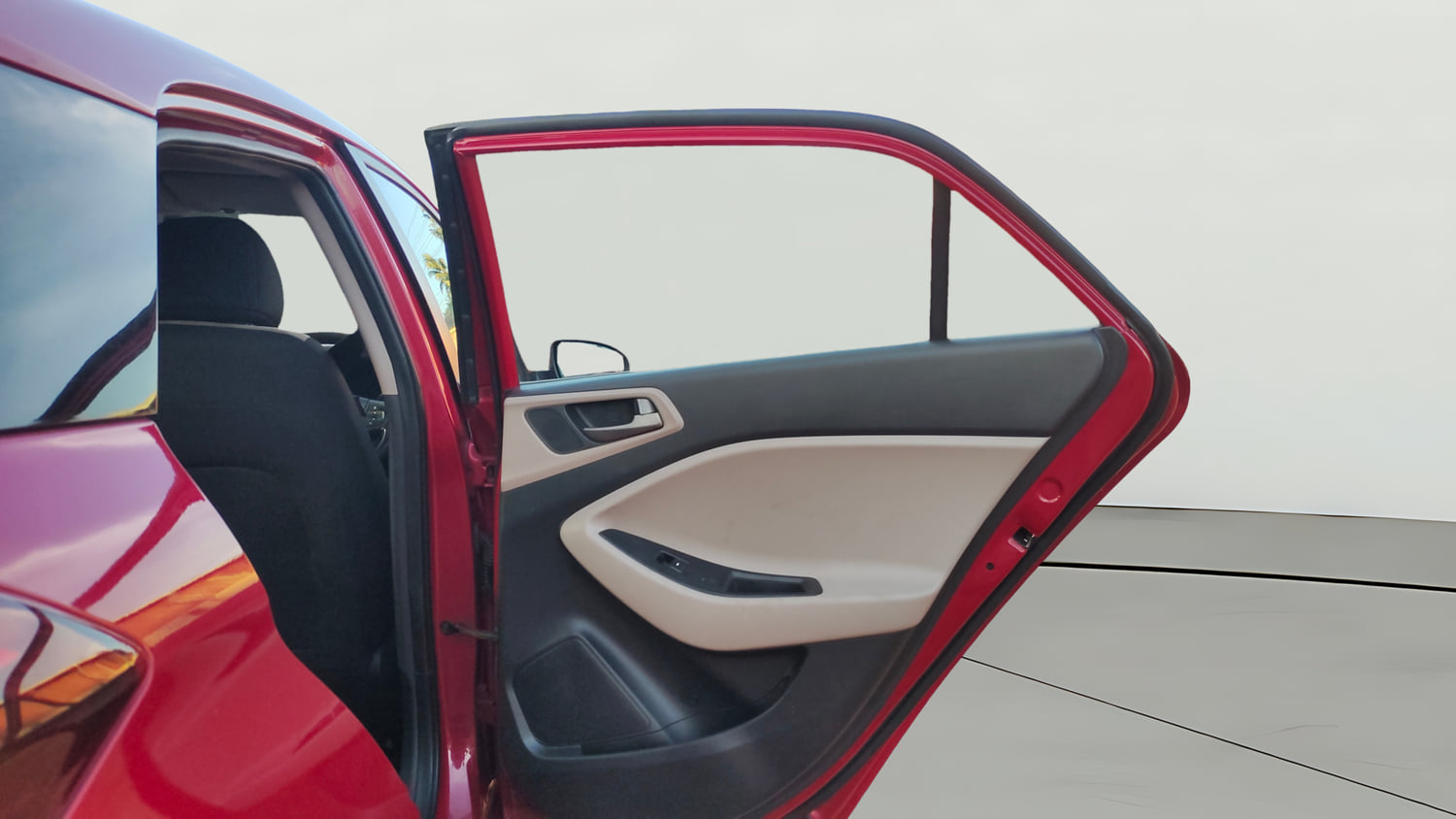 Used 2017 Hyundai Elite i20 Asta 1.2 (O) Petrol Manual interior RIGHT REAR DOOR OPEN VIEW