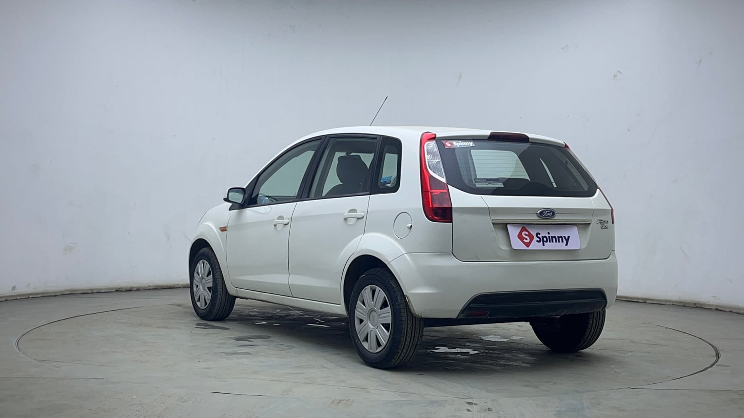 Used 2012 Ford Figo Duratorq Diesel ZXI 1.4 Diesel Manual exterior LEFT REAR CORNER VIEW