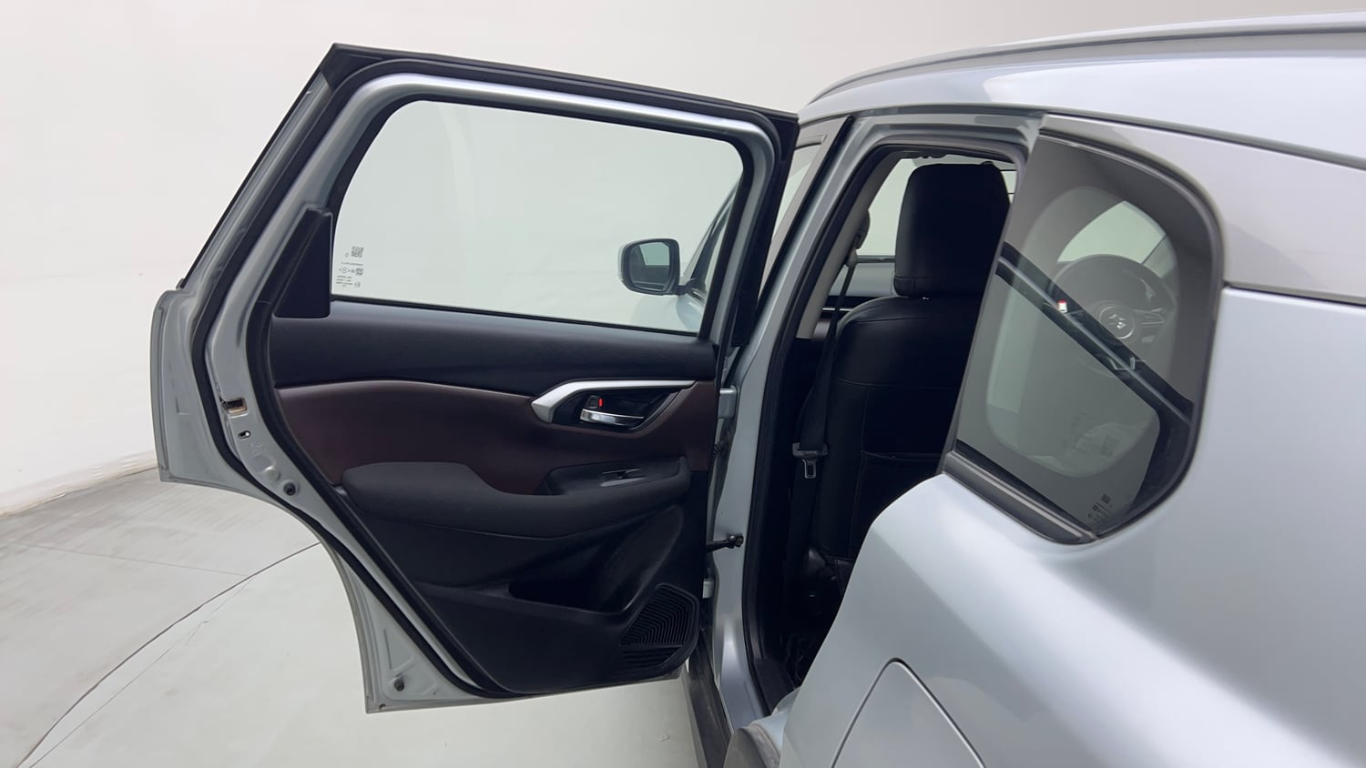 Used 2024 Maruti Suzuki Grand Vitara Delta Smart Hybrid Petrol Manual interior LEFT REAR DOOR OPEN VIEW