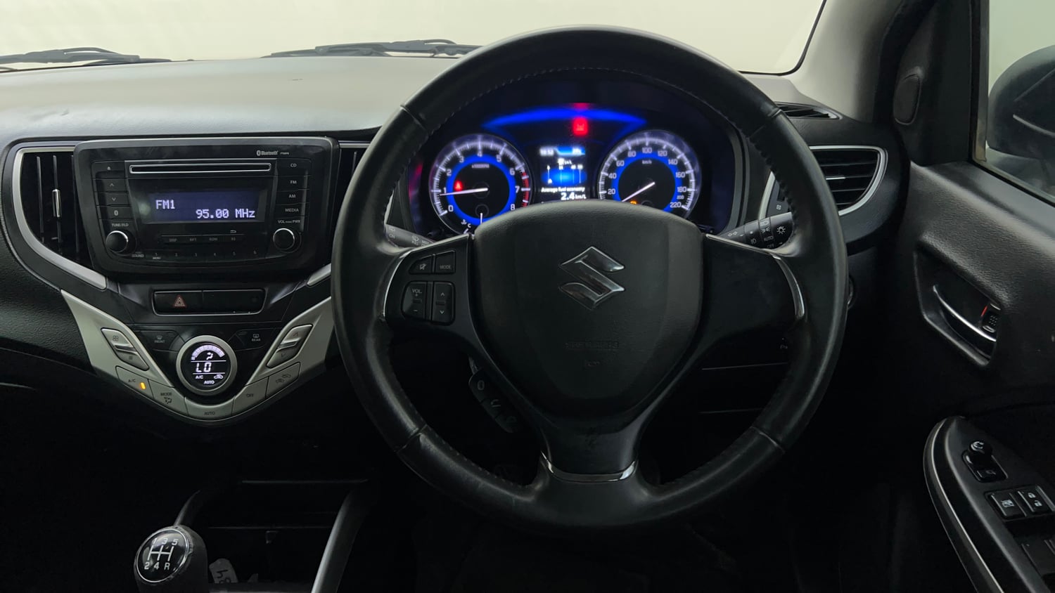 Used 2017 Maruti Suzuki Baleno Zeta 1.2 Petrol Manual interior STEERING VIEW