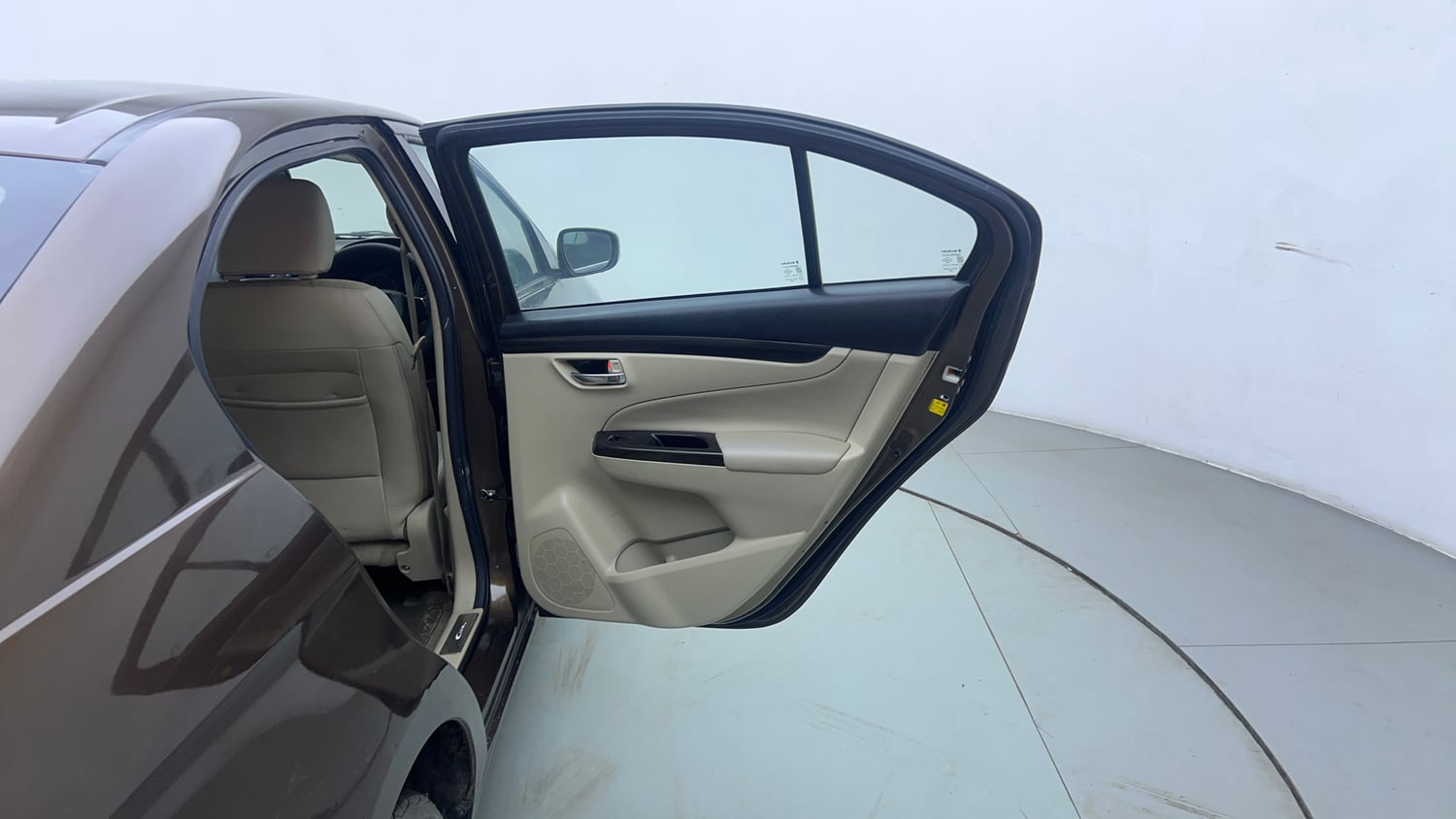 Used 2017 Maruti Suzuki Ciaz ZXi Petrol Manual interior RIGHT REAR DOOR OPEN VIEW