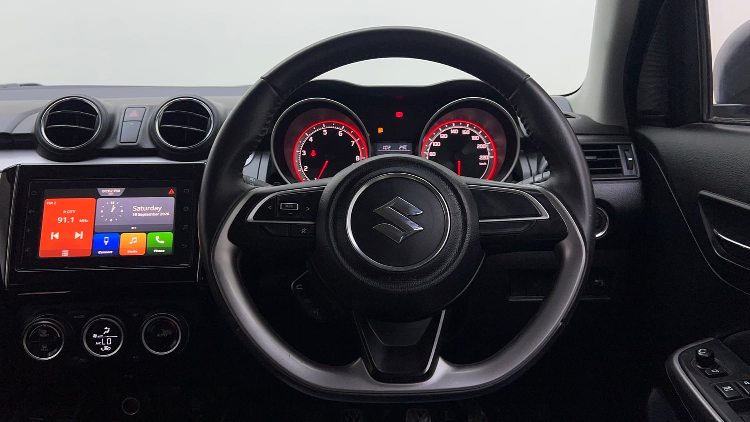 Used 2023 Maruti Suzuki Swift ZXi Petrol Manual interior STEERING VIEW