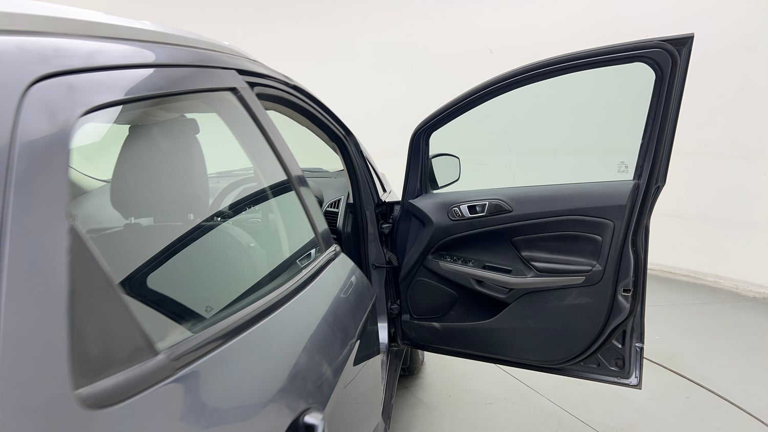 Used 2018 Ford EcoSport Titanium + 1.5L Ti-VCT AT Petrol Automatic interior RIGHT FRONT DOOR OPEN VIEW