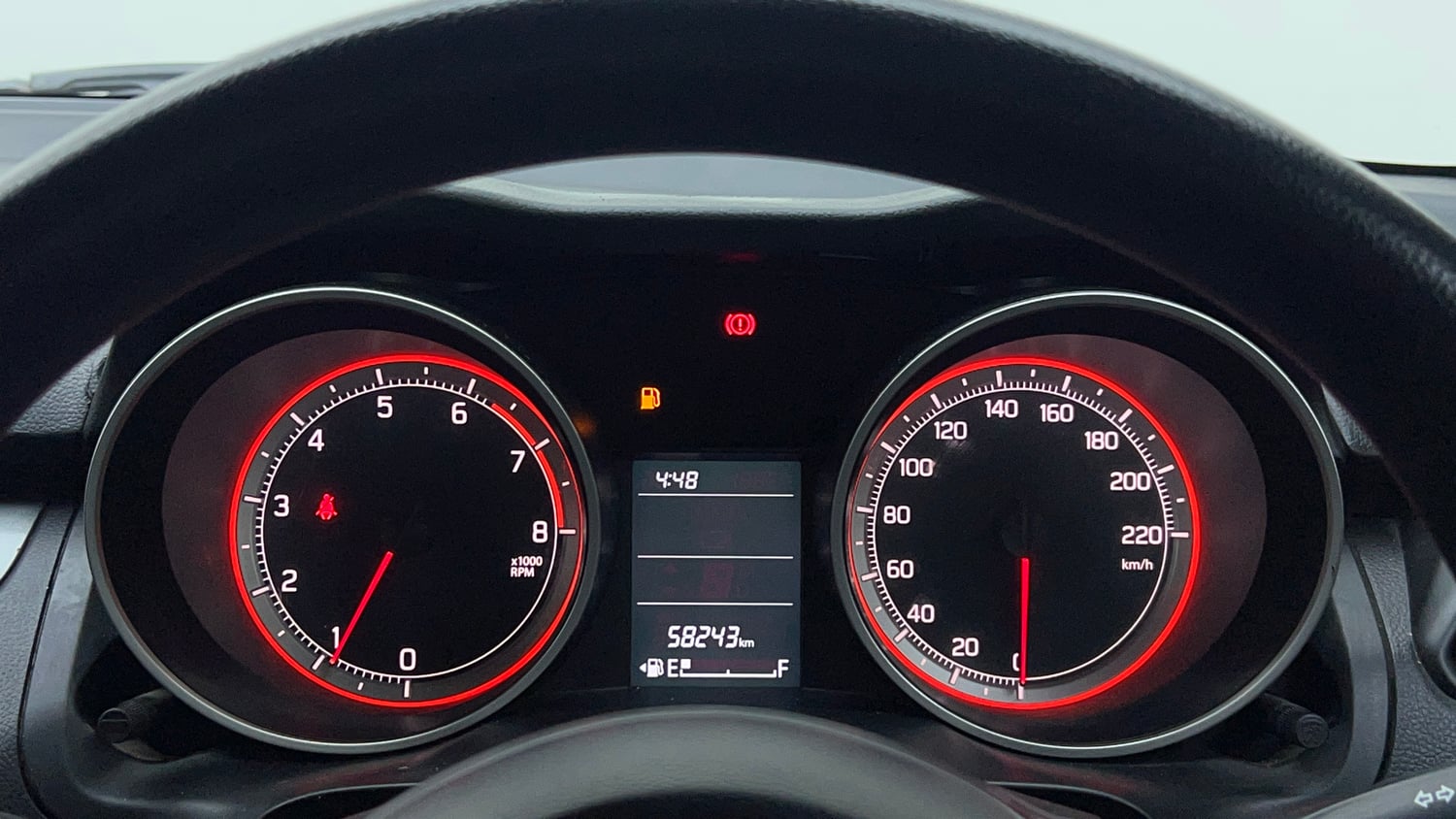 Used 2018 Maruti Suzuki Swift VXi Petrol Manual interior CLUSTERMETER VIEW
