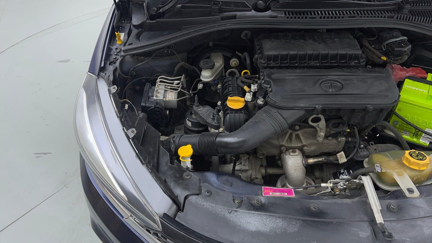 Used 2023 Tata Tigor XZA Plus Petrol Automatic engine ENGINE RIGHT SIDE VIEW