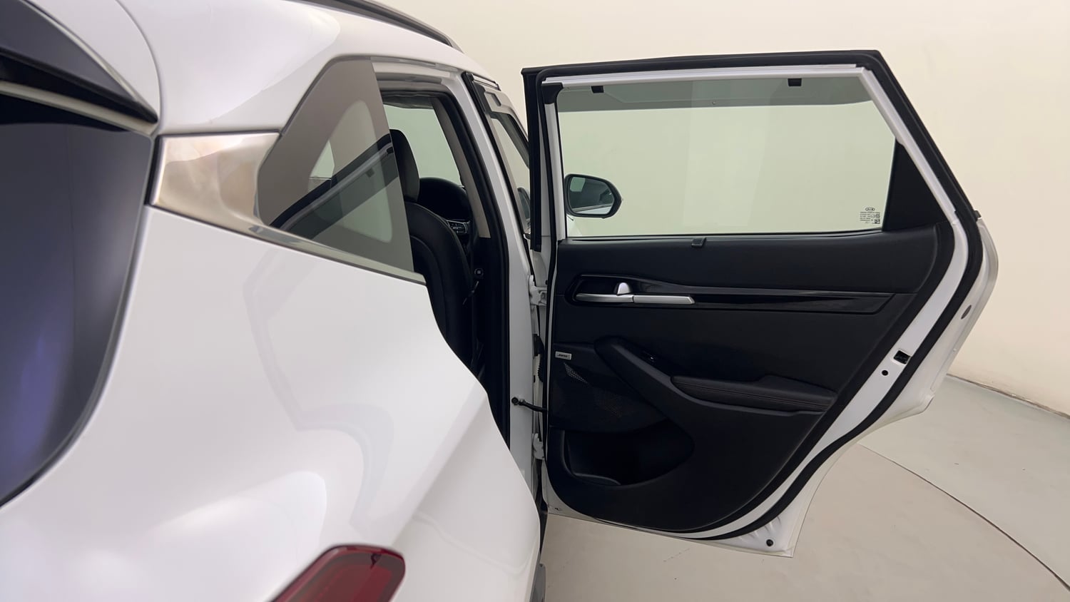 Used 2021 Kia Seltos GTX Plus AT 1.5 Diesel Diesel Automatic interior RIGHT REAR DOOR OPEN VIEW