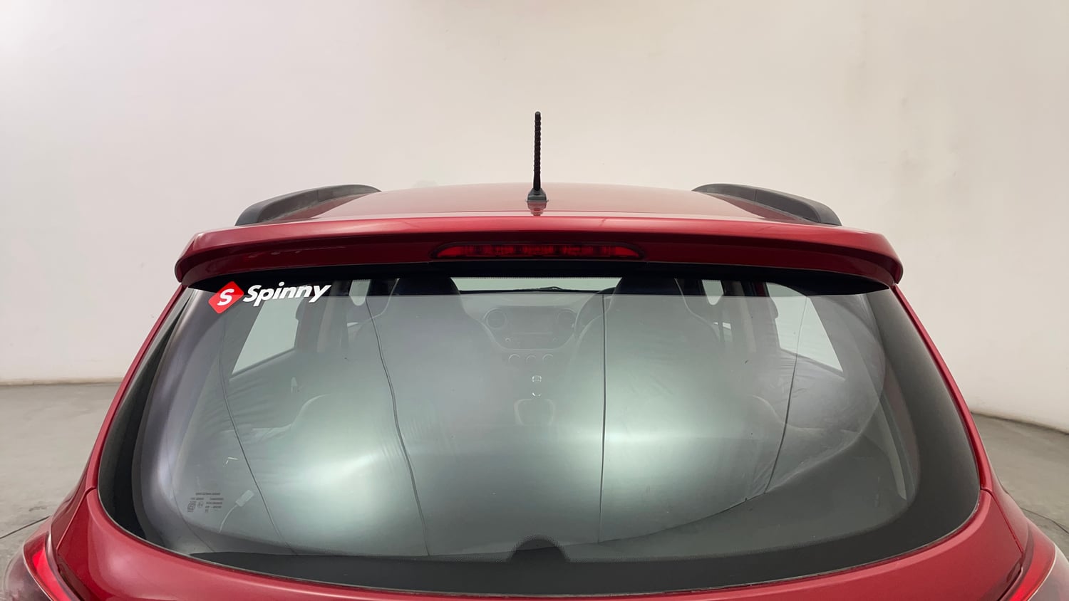 Used 2018 Hyundai Grand i10 Sportz 1.2 Kappa VTVT Petrol Manual exterior BACK WINDSHIELD VIEW