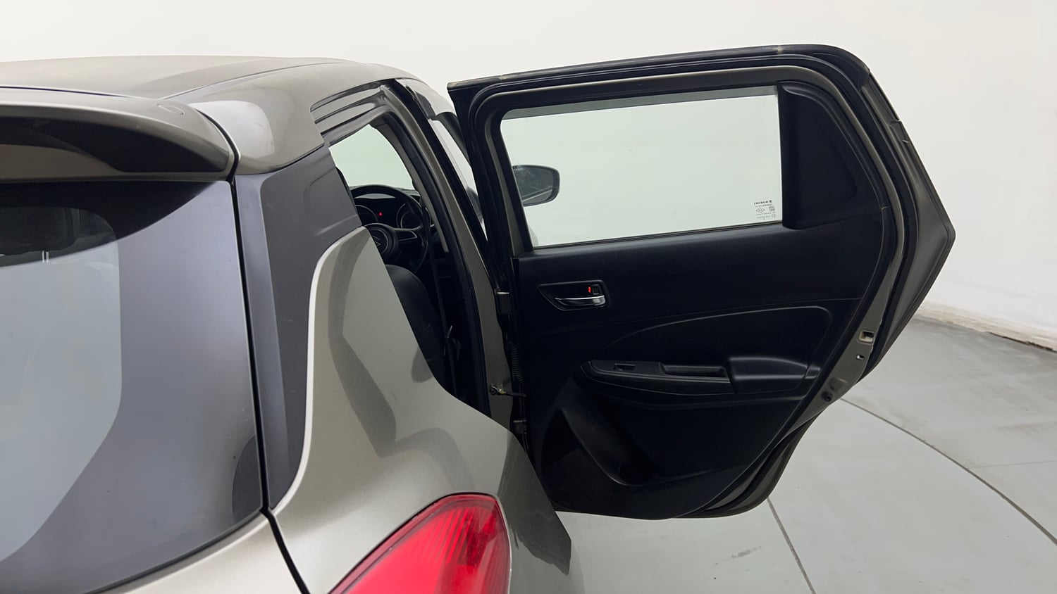 Used 2018 Maruti Suzuki Swift VXi Petrol Manual interior RIGHT REAR DOOR OPEN VIEW